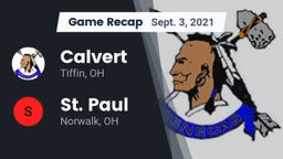 Recap: Calvert  vs. St. Paul  2021