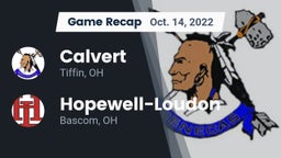 Recap: Calvert  vs. Hopewell-Loudon  2022