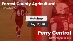 Matchup: Forrest County Agric vs. Perry Central  2017