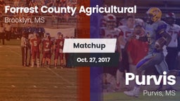 Matchup: Forrest County Agric vs. Purvis  2017