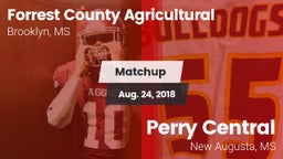 Matchup: Forrest County Agric vs. Perry Central  2018