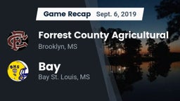 Recap: Forrest County Agricultural  vs. Bay  2019