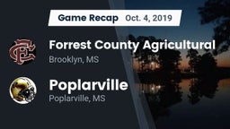Recap: Forrest County Agricultural  vs. Poplarville  2019