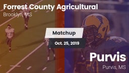 Matchup: Forrest County Agric vs. Purvis  2019