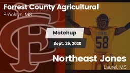 Matchup: Forrest County Agric vs. Northeast Jones  2020