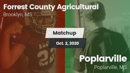 Matchup: Forrest County Agric vs. Poplarville  2020