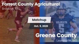Matchup: Forrest County Agric vs. Greene County  2020