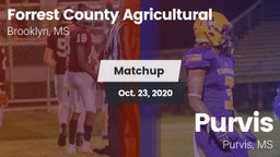 Matchup: Forrest County Agric vs. Purvis  2020