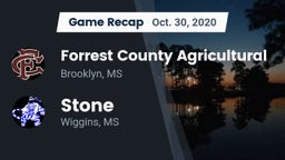 Recap: Forrest County Agricultural  vs. Stone  2020