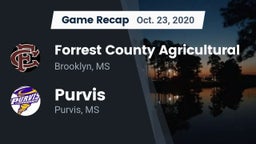 Recap: Forrest County Agricultural  vs. Purvis  2020