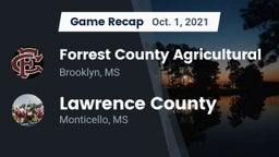 Recap: Forrest County Agricultural  vs. Lawrence County  2021