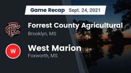 Recap: Forrest County Agricultural  vs. West Marion  2021