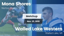Matchup: Mona Shores vs. Walled Lake Western  2019