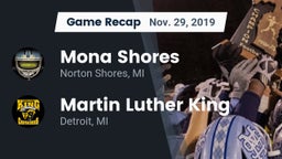 Recap: Mona Shores  vs. Martin Luther King  2019
