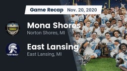 Recap: Mona Shores  vs. East Lansing  2020