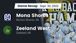 Recap: Mona Shores  vs. Zeeland West  2022