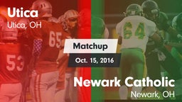 Matchup: Utica vs. Newark Catholic  2016