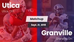 Matchup: Utica vs. Granville  2018