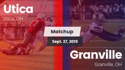 Matchup: Utica vs. Granville  2019