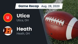 Recap: Utica  vs. Heath  2020