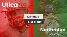 Matchup: Utica vs. Northridge  2020