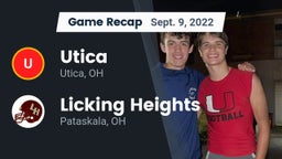 Recap: Utica  vs. Licking Heights  2022