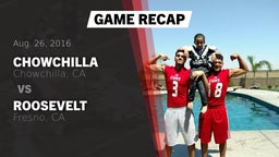 Recap: Chowchilla  vs. Roosevelt  2016