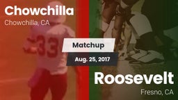 Matchup: Chowchilla vs. Roosevelt  2017