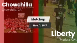 Matchup: Chowchilla vs. Liberty  2017