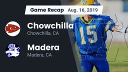 Recap: Chowchilla  vs. Madera  2019
