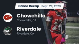 Recap: Chowchilla  vs. Riverdale  2023