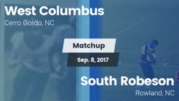 Matchup: West Columbus vs. South Robeson  2017