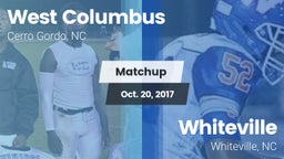 Matchup: West Columbus vs. Whiteville  2017