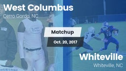 Matchup: West Columbus vs. Whiteville  2017
