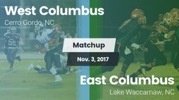 Matchup: West Columbus vs. East Columbus  2017