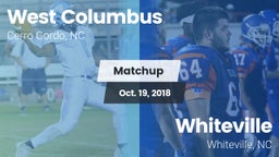 Matchup: West Columbus vs. Whiteville  2018