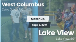 Matchup: West Columbus vs. Lake View  2019