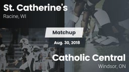 Matchup: St. Catherine's vs. Catholic Central 2018