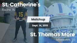 Matchup: St. Catherine's vs. St. Thomas More  2019