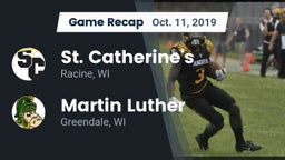 Recap: St. Catherine's  vs. Martin Luther  2019