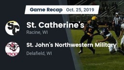 Recap: St. Catherine's  vs. St. John's Northwestern Military  2019