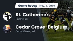 Recap: St. Catherine's  vs. Cedar Grove-Belgium  2019