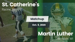 Matchup: St. Catherine's vs. Martin Luther  2020