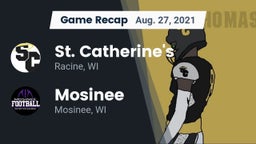 Recap: St. Catherine's  vs. Mosinee  2021