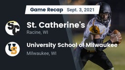 Recap: St. Catherine's  vs. University School of Milwaukee 2021