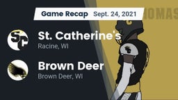 Recap: St. Catherine's  vs. Brown Deer  2021