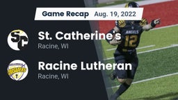 Recap: St. Catherine's  vs. Racine Lutheran  2022
