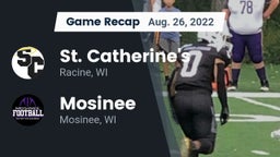 Recap: St. Catherine's  vs. Mosinee  2022
