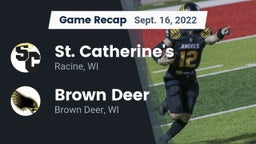 Recap: St. Catherine's  vs. Brown Deer  2022