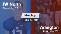 Matchup: John W. North vs. Arlington  2016